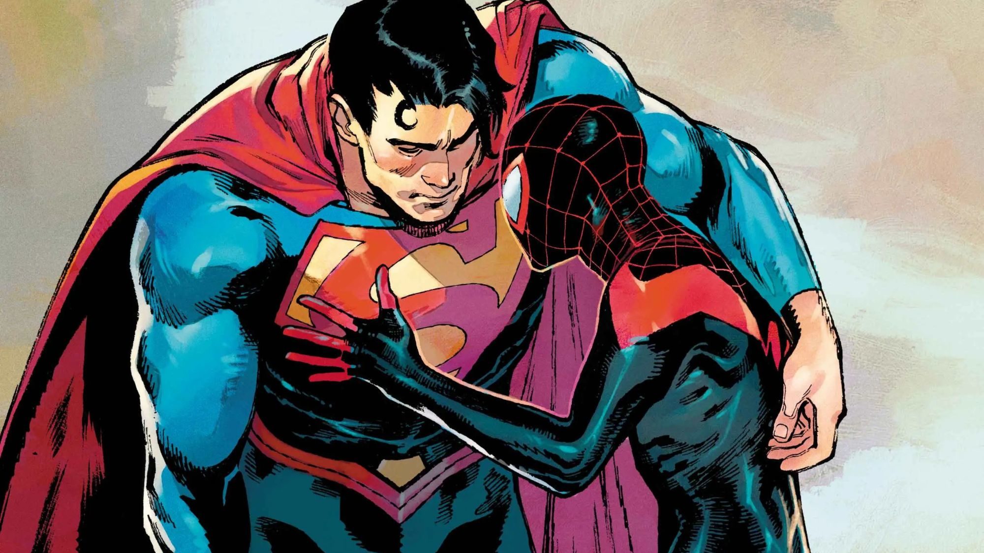 8 Pages From Marvel Comics All-New All-Different Spider-Man/Superman