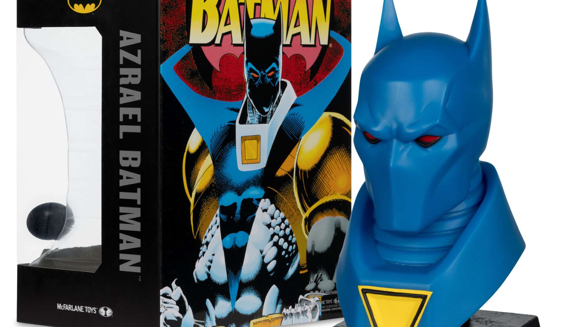 McFarlane Toys Reveals Azrael (Batman: Knightfall) Cowl Replica