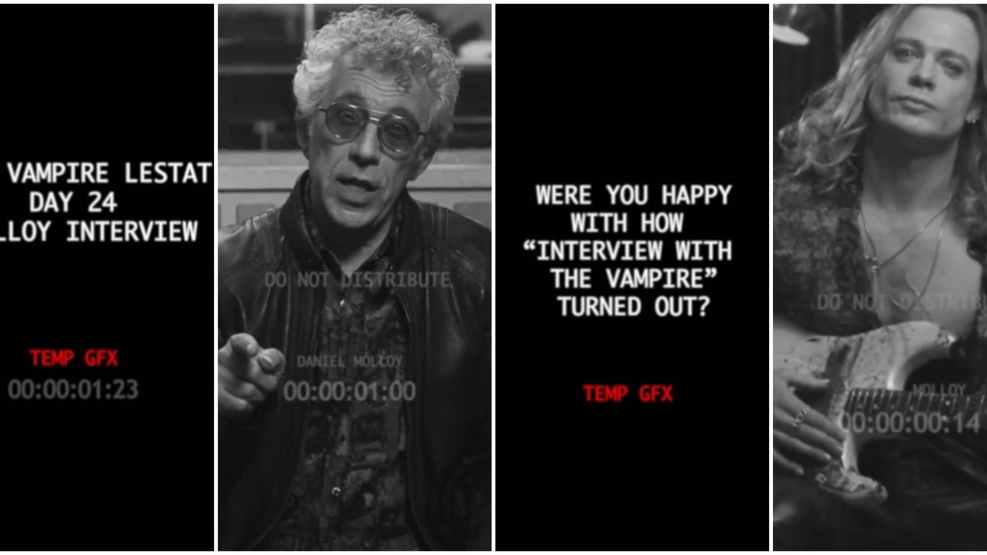 The Vampire Lestat "Raw" Footage: Is Daniel Happy with His Book?