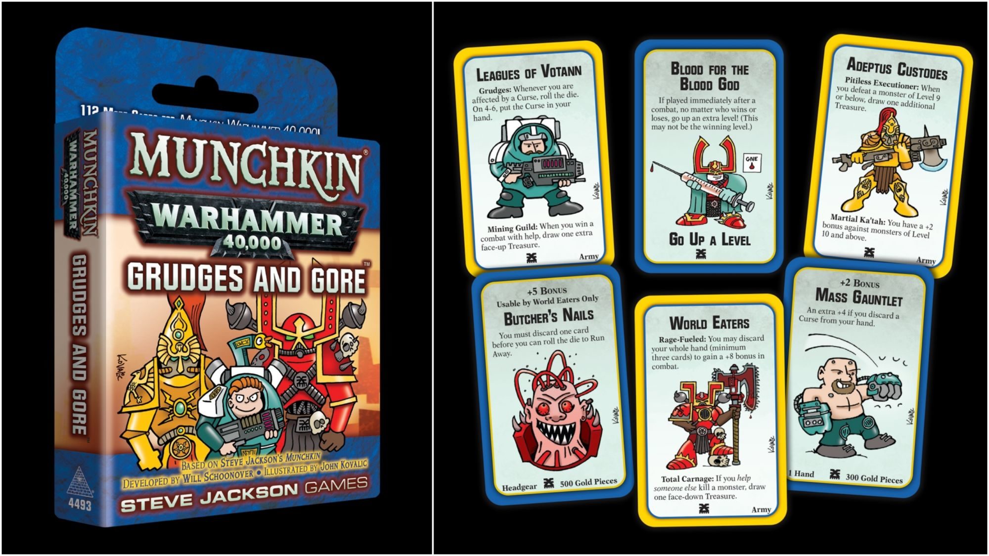 Munchkin Reveals Warhammer 40,000: Grudges and Gore Expansion
