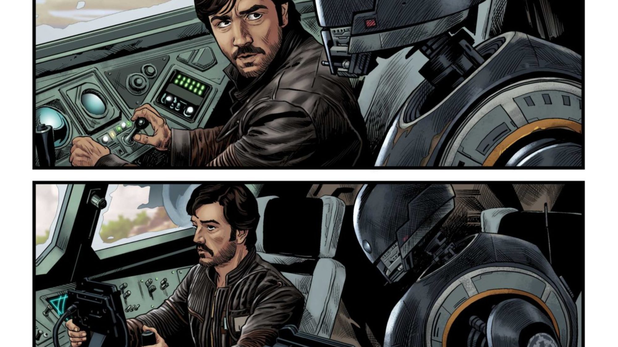 A First Look At New Star Wars: Rogue One Spinoff, Cassian Andor