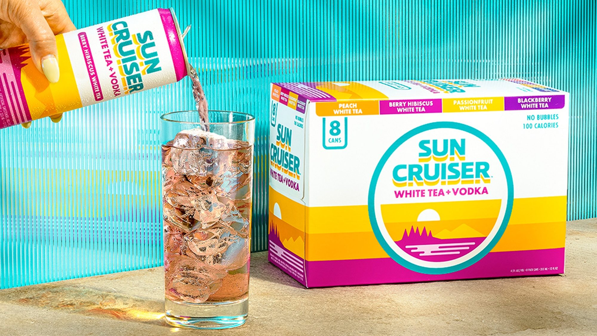 Sun Cruiser Unveils New White Tea + Vodka Flavors